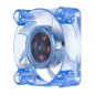   Akasa 4cm ventilátor kék LED világítással, 12V, 5000rpm, 40x40x10mm