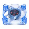 Akasa 4cm ventilátor kék LED világítással, 12V, 5000rpm, 40x40x10mm