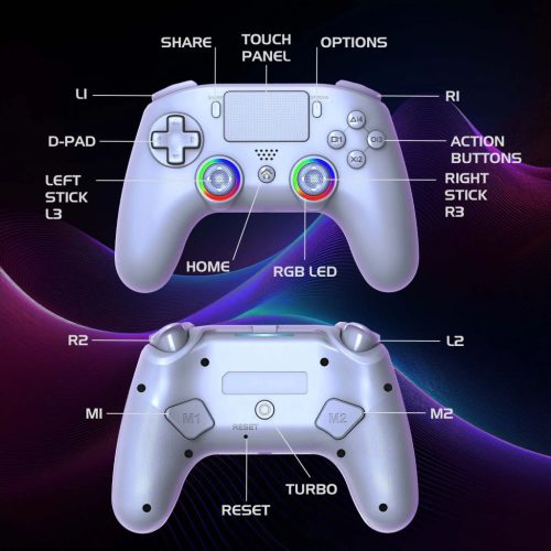 Subsonic Wireless LED Controller (PS5, PC) fehér
