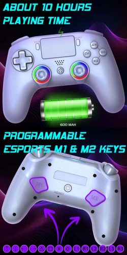 Subsonic Wireless LED Controller (PS5, PC) fehér