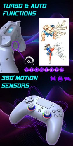Subsonic Wireless LED Controller (PS5, PC) fehér