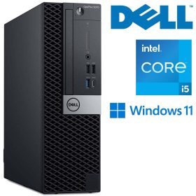   Dell Optiplex 5070 SFF prémium asztali számítógép (Core i5, 8GB RAM, 256GB SSD, 500GB HDD, Windows 11 Pro)