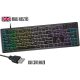 Corsair K55 CORE RGB USB gamer billentyűzet (fekete, ENG)