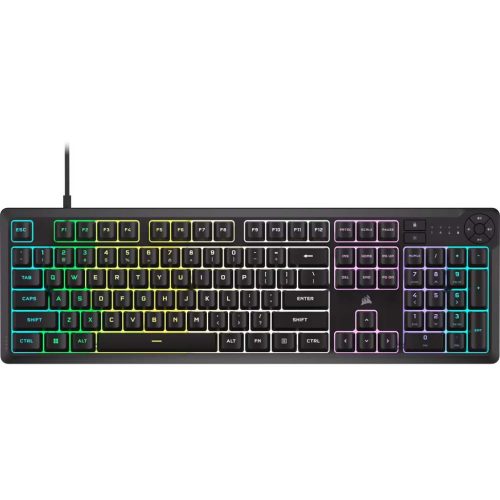 Corsair K55 CORE RGB USB gamer billentyűzet (fekete, ENG)