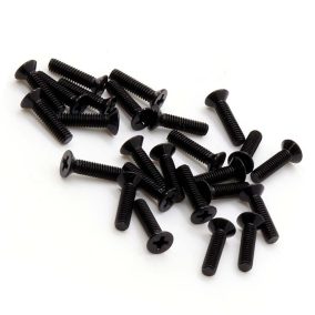   Csavar M2.5x10, süllyesztett (kúpos) fejű, PH1 kulcsnyílás, cink, feketített