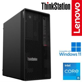  Lenovo ThinkStation P340 Tower Workstaion PC (Core i5, 16GB, 256GB M.2, DVD-RW, WiFi)