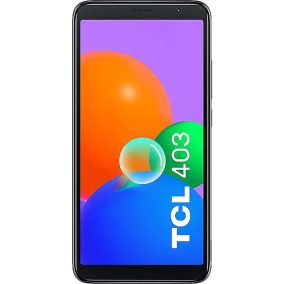   TCL 403 6" 3/32BG DualSIM fekete okostelefon + Yettel Express 3GB mobilnet extra