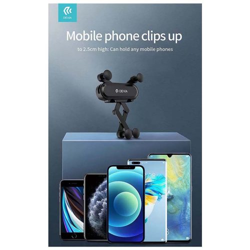 Devia Kintone Series Gravity Car Holder autós telefon tartó