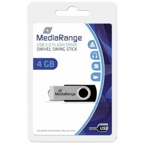 Mediarange MR907 4GB pendrive (Type-A, USB 2.0)