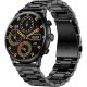 MyPhone Watch Elegant 2 Black Pearl okosóra fém szíjjal