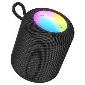 Hoco HC30 Colorful LED Bluetooth hangszóró (fekete)