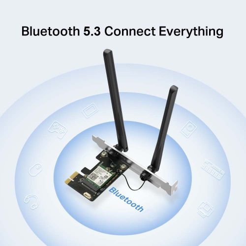 Mercusys AX3000 PCI-Express WiFi 6 adapter + Bluetooth 5.3