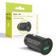 Mobile Origin 30W autós USB töltő 2db aljzattal (1x Type-A + Type-C, PD, QC3.0)
