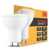 Kodak LED fényforrás, 230V AC, GU10, 7W, 6000K, 520lm, spot