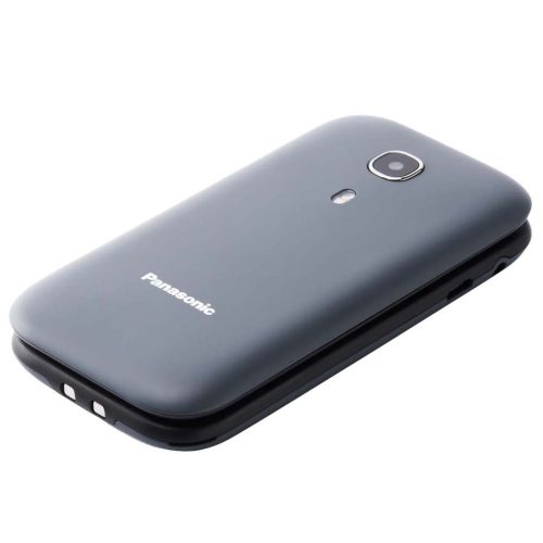 Panasonic összecsukható kártyafüggetlen mobiltelefon (szürke)