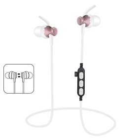   Platinet Bluetooth Wireless Earphones with micro SD slot (pink)
