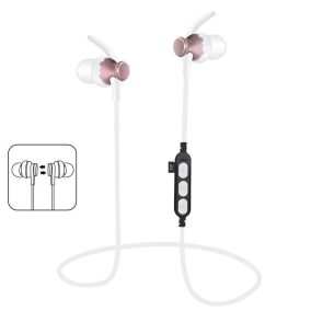   Platinet Bluetooth Wireless Earphones with micro SD slot (pink)