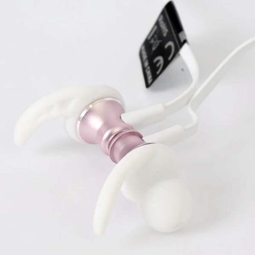 Platinet Bluetooth Wireless Earphones with micro SD slot (pink)