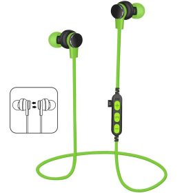   Platinet Bluetooth Wireless Earphones with micro SD slot (zöld)