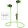Platinet Bluetooth Wireless Earphones with micro SD slot (zöld)