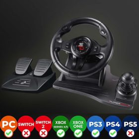   Subsonic SuperDrive GS550 kormány + váltókar + pedálok (PC, PS3, PS4, XBOX)