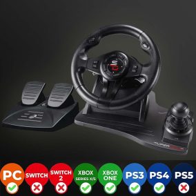   Subsonic SuperDrive GS550 kormány + váltókar + pedálok (PC, PS3, PS4, XBOX)