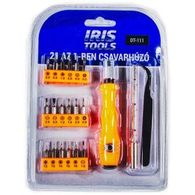 21db-os mini bitfej készlet hosszabbítóval, csipesszel