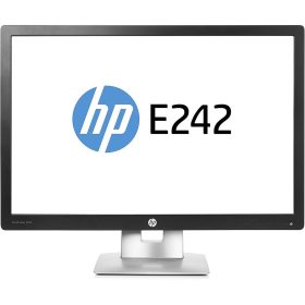   HP EliteDisplay E242 24" használt prémium IPS LED monitor (HDMI, DISPLAYPORT, VGA, USB 2.0 HUB)