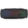 Nedis Gaming Keyboard with LED illumination gamer billentyűzet (fekete, US)