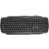 Nedis Gaming Keyboard with LED illumination gamer billentyűzet (fekete, US)