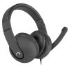 Natec Rhea fekete mikrofonos fejhallgató (headset)