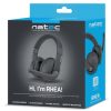 Natec Rhea fekete mikrofonos fejhallgató (headset)