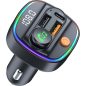   Devia Bluetooth FM transzmitter 3x USB (A+C) 30W gyorstöltővel