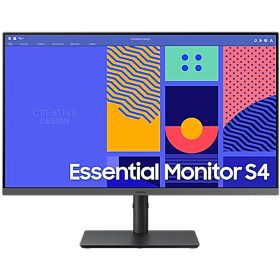   Samsung Essential Monitor S4 27" 100Hz IPS LED (HDMI, DISPLAYPORT, VGA, 4p. USB 3.0 HUB)
