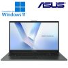 Asus VivoBook GO 15.6" ezüst laptop (Intel N305, 8GB, 512GB, WiFi+BT, NoOS, Full HD)
