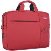 TOO 15.6" burgundivörös USB portos laptop táska