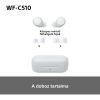 Sony WF-C510 TWS Bluetooth fülhallgató pár (fehér)