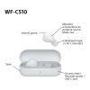 Sony WF-C510 TWS Bluetooth fülhallgató pár (fehér)