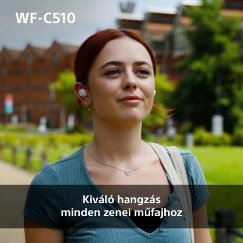 Sony WF-C510 TWS Bluetooth fülhallgató pár (fehér)