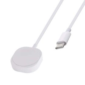 TnB Apple Watch töltő, fehér, USB-C, 1m
