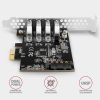 Axagon 4x USB 3.0 USB-A aljzatos PCI-Express I/O kártya
