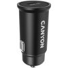 Canyon PD 20W autós USB gyorstöltő 1db aljzattal (USB-C)