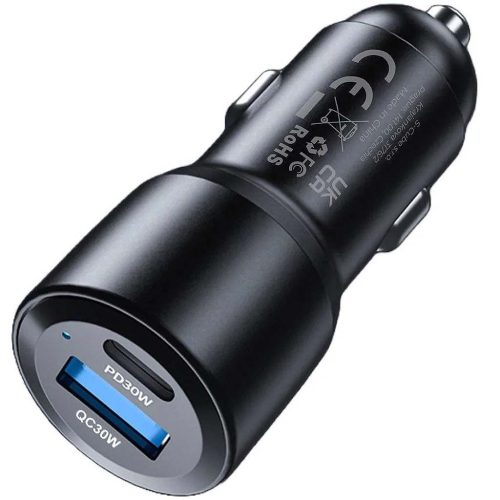 Mobile Origin 60W autós USB gyorstöltő (USB-A + USB-C) PD3.0 QC3.0