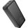 Hoco 30000mAh Intelligence Balance Power Bank, hordozható akkumulátor (PD 20W, 25.5W, fekete)