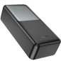   Hoco 30000mAh Intelligence Balance Power Bank, hordozható akkumulátor (PD 20W, 25.5W, fekete)
