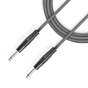   Jack összekötő kábel, 6.3mm, mono, minőségi, szilikon, réz, 3.0m