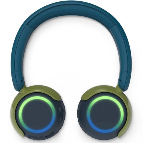 Philips Bluetooth Kids Headphones Blue hangerőkorláttal rendelkező fejhallgató gyermekek számára