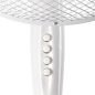  Nordic Home 40cm álló ventilátor, oszcilláló, 3 sebesség fokozat, dönthető, fehér