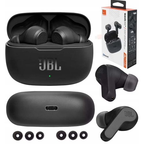 JBL Wave 200 TWS Bluetooth headset (fekete)