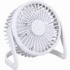 Lifetime Air Table Fan 13cm asztali ventilátor, USB tápellátás, ki/bekapcsolóval, kék vagy fehér színben